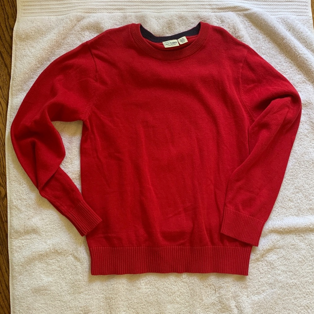 Red sweater